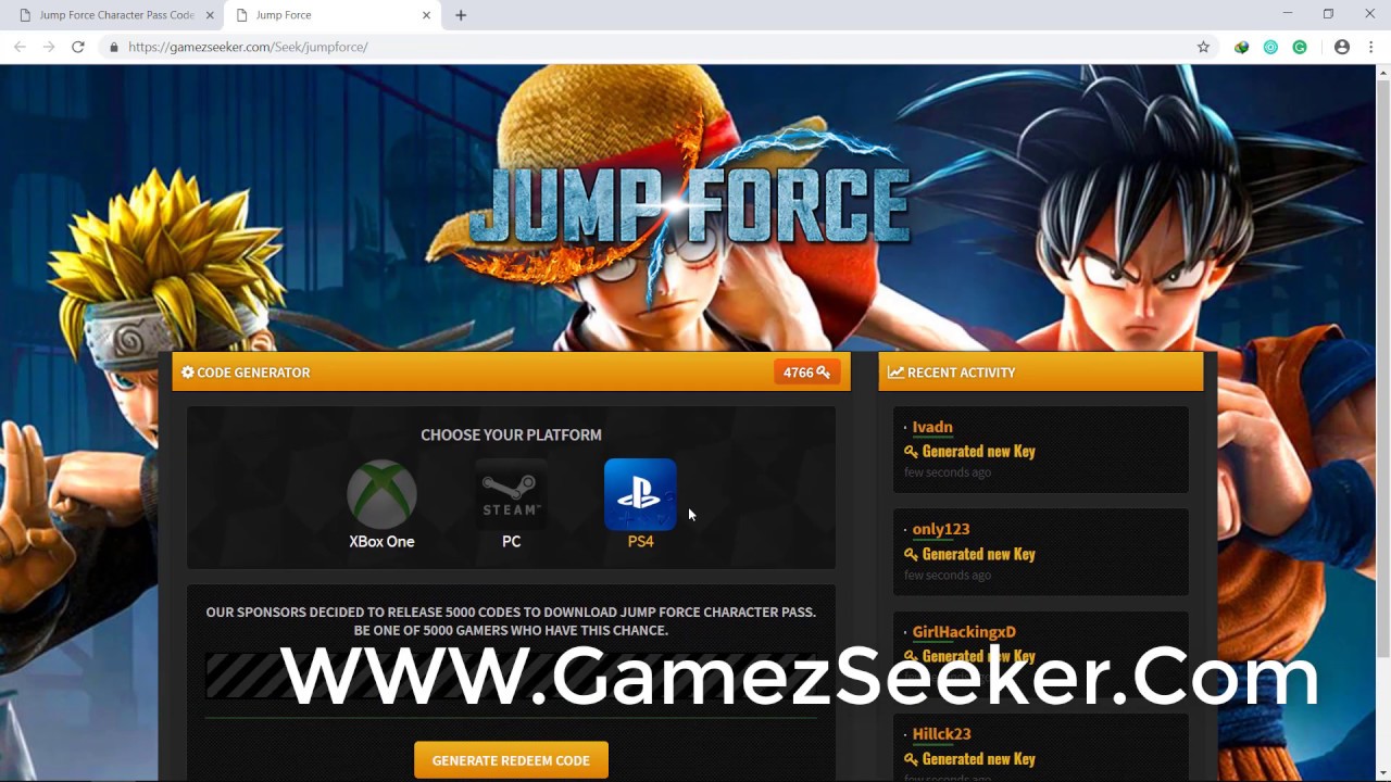 jump force free online download