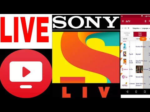 sony tv live